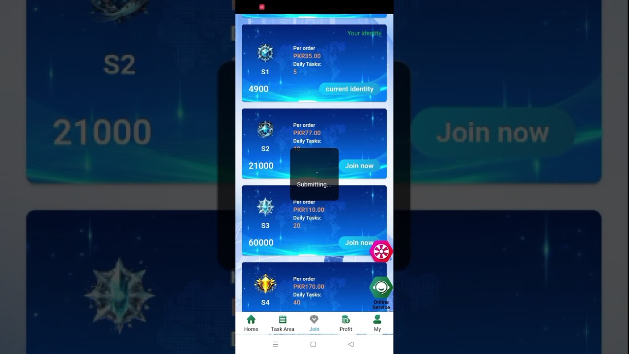 how to deposit ASM earning app.this is fack