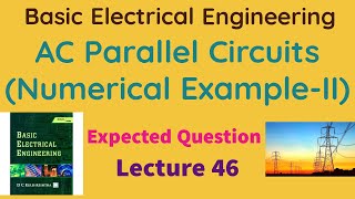 Problem on Parallel AC Circuit Calculation of Power Factor Basic Electrical Engineering VTU JNTU KTU