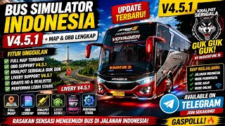 (BUSSID) V4.5.1   New 2026 MAP & OBB | 'Wolf' Exhaust Sound By BusVenture ID   V4.5.1 Livery