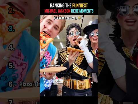 Ranking Funniest Michael Jackson Hehe Moments 🤣🕺 #shorts #mj #trend #ranking #funny #michaeljackson