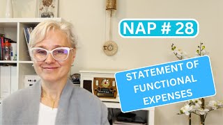 NAP 28 – Statement of Functional Expenses