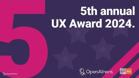 UX Award finalists 2024