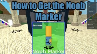 How to Get the Noob Marker (Microwave Code) | Find the Markers- Roblox