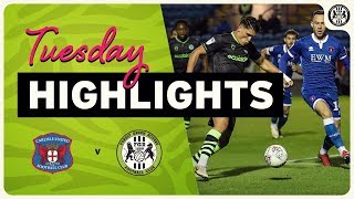 HIGHLIGHTS | Carlisle United 0 Forest Green Rovers 0