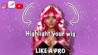 Highlight your Wig like a PRO IMVU