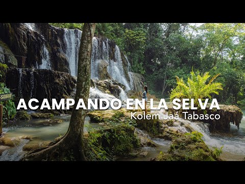 Kolem Jaa acampando en la Selva, Tabasco | Aventúrate México