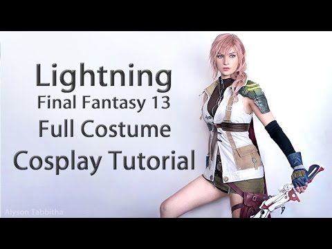 Lightning FF13 Costume Guide - Cosplay Tutorial