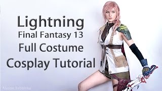 Lightning FF13 Costume Guide - Cosplay Tutorial
