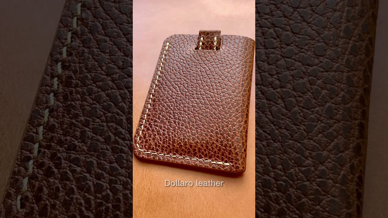 Handmade leather Wallet - Dollaro leather 