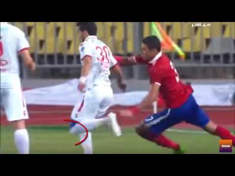 حركة شوقي السعيد التي تسببت في مشاجرة بين لعيبة الاهلي والزمالك 