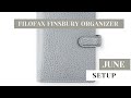 Filofax Finsbury Organizer| Slate-Grey unboxing| Personal Rings Planner