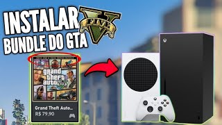 HOW TO INSTALL GTA 5 BUNDLE ON XBOX SERIES S/X 