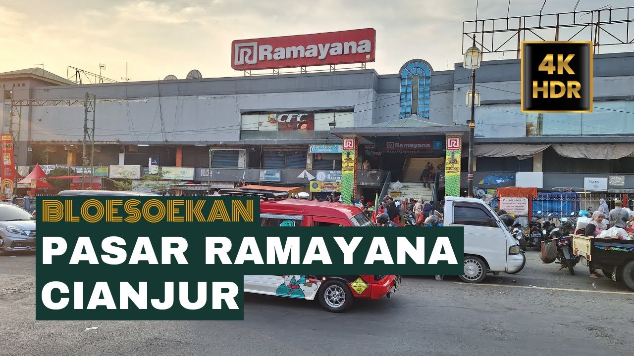 Blusukan Pasar Ramayana Cianjur