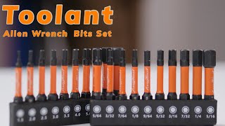 Toolant Allen Wrench Drill bit set review