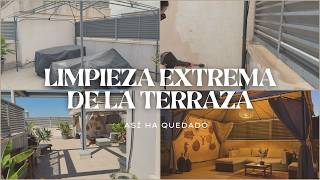 ✨VLOG✨ 🧹LIMPIEZA EXTREMA DE NUESTRA TERRAZA 🧼 ANTES DEL VERANO☀️