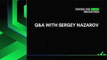 Chainlink Fall 2022 Hackathon: Q&A With Sergey Nazarov, Patrick Collins, and Zubin Pratap