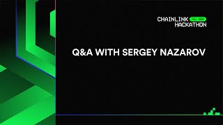 Celebrity Chainlink Fall 2022 Hackathon: Q&A With Sergey Nazarov, Patrick Collins, and Zubin Pratap Profile