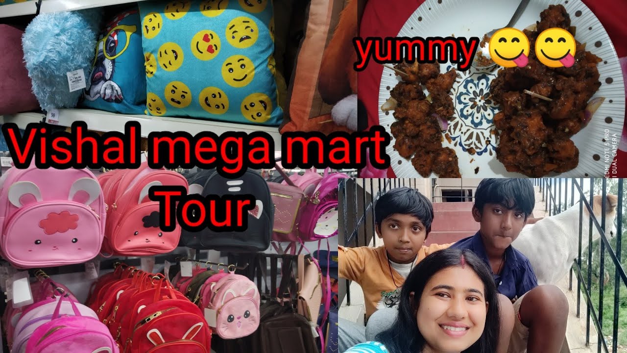Vishal Mega mart tour.Amazing discounts on kitchen items.First day at