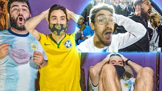 Argentina vs Brasil | Reacciones de Amigos | Eliminatorias Qatar 2022