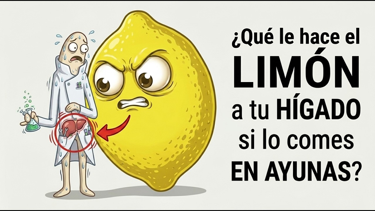 Esto le hace el LIMÓN a tu HÍGADO si lo tomas en AYUNAS cada mañana