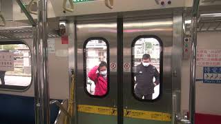 台鐵 EMU600 車門 開啟關閉 無階化版