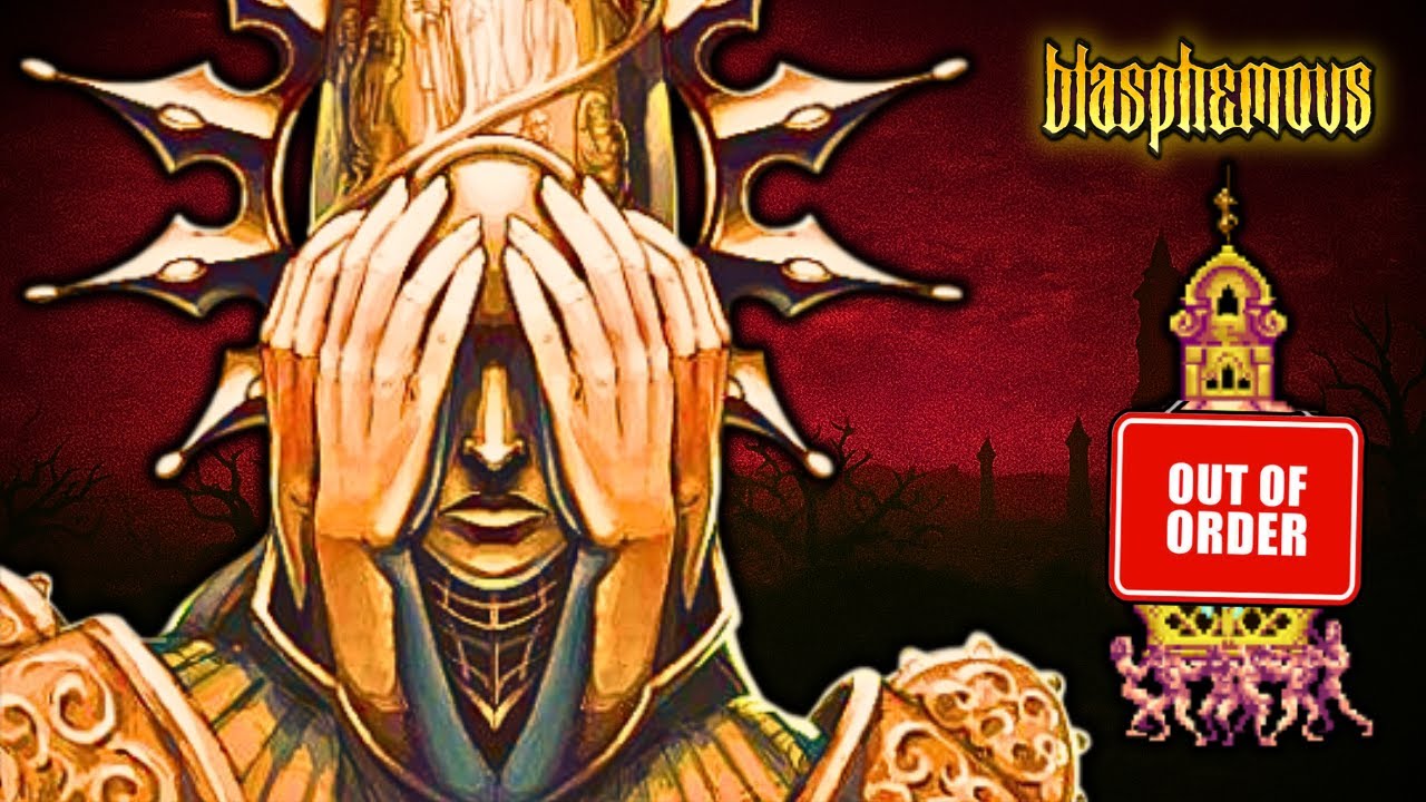 Я пытался победить Blasphemous, ни разу не поотдыхавшись? (Ironman Challenge)