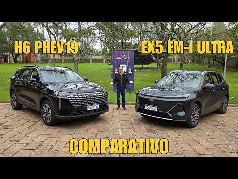 Comparison: Haval H6 PHEV19 vs. Geely EX5 EM-i Ultra - Part 1/2