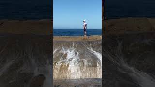 Yobbo At Blow Hole What Could Go Possibly Wrong Here In Tasmania blowhole idoitforyou idiots