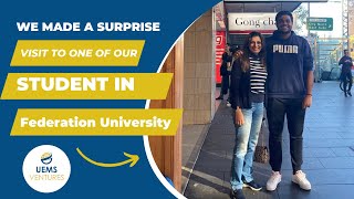 We Made A Surprise Visit To One Of Our Student In Federation University Vlog 2022