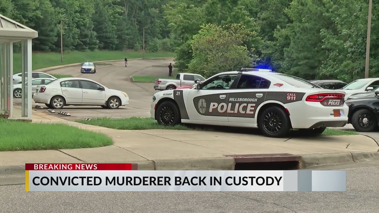 Escaped prisoner taken into custody in Kannapolis - YouTube