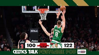 POSTGAME POD: Porzingis puts on a show in C's bounce-back win vs. Bulls