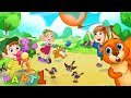 Save the numbers 123 by little squirrel  2d cartoon animation  kids favorite gameplay 1