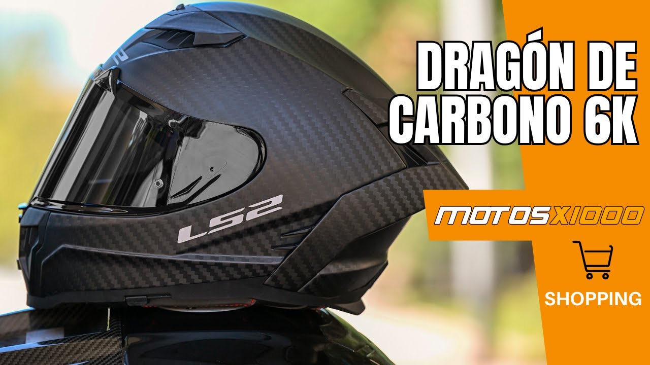 Nuevo LS2 Dragon 2025: casco integral de carbono, cómodo, seguro y brutal | Motosx1000