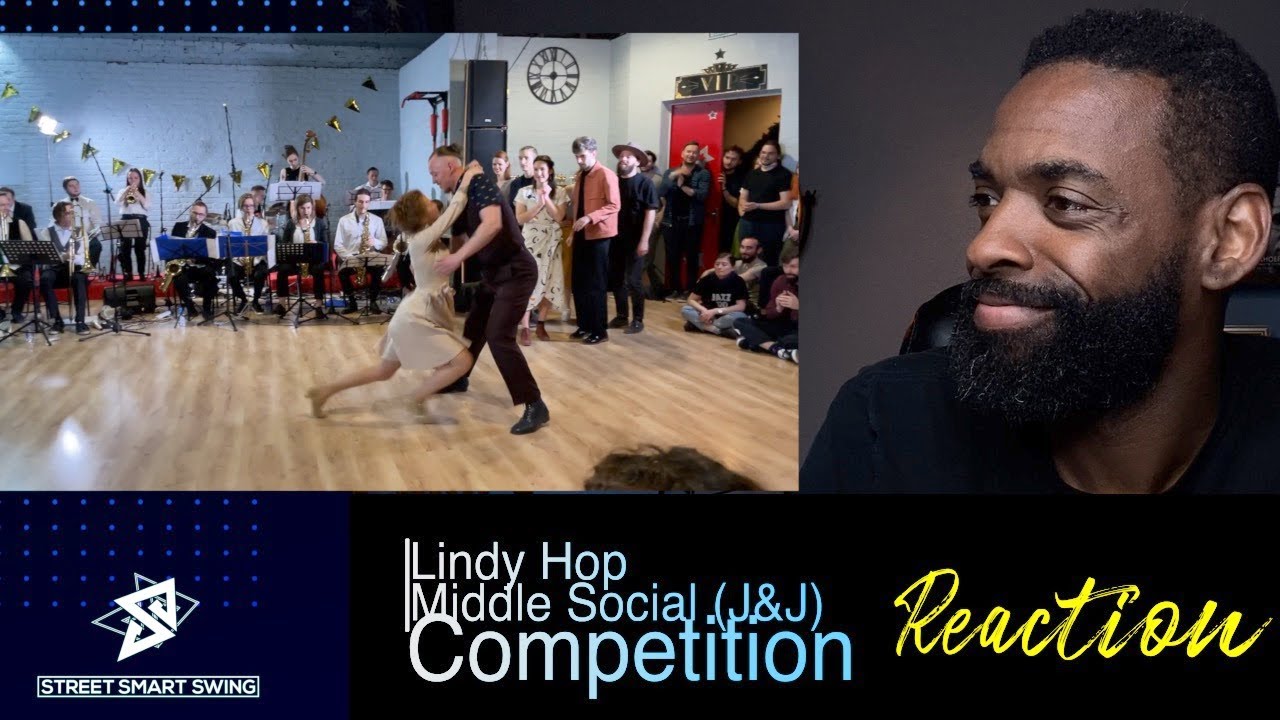 Lindy Hop Middle Social (Jack and Jill) Russian Jazz Dance Championship 2021 Swing Dance Reaction