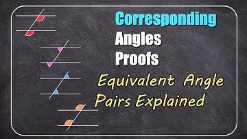 Parallel Lines - Corresponding Angles PROOF -  #parallellinesandatransversal #correspondingangles