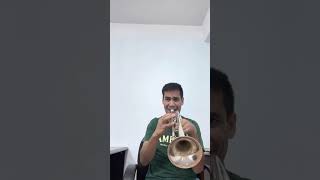 Wilhelm Wurm: 45 EASY STUDIES FOR TRUMPET, No.28 Moderato