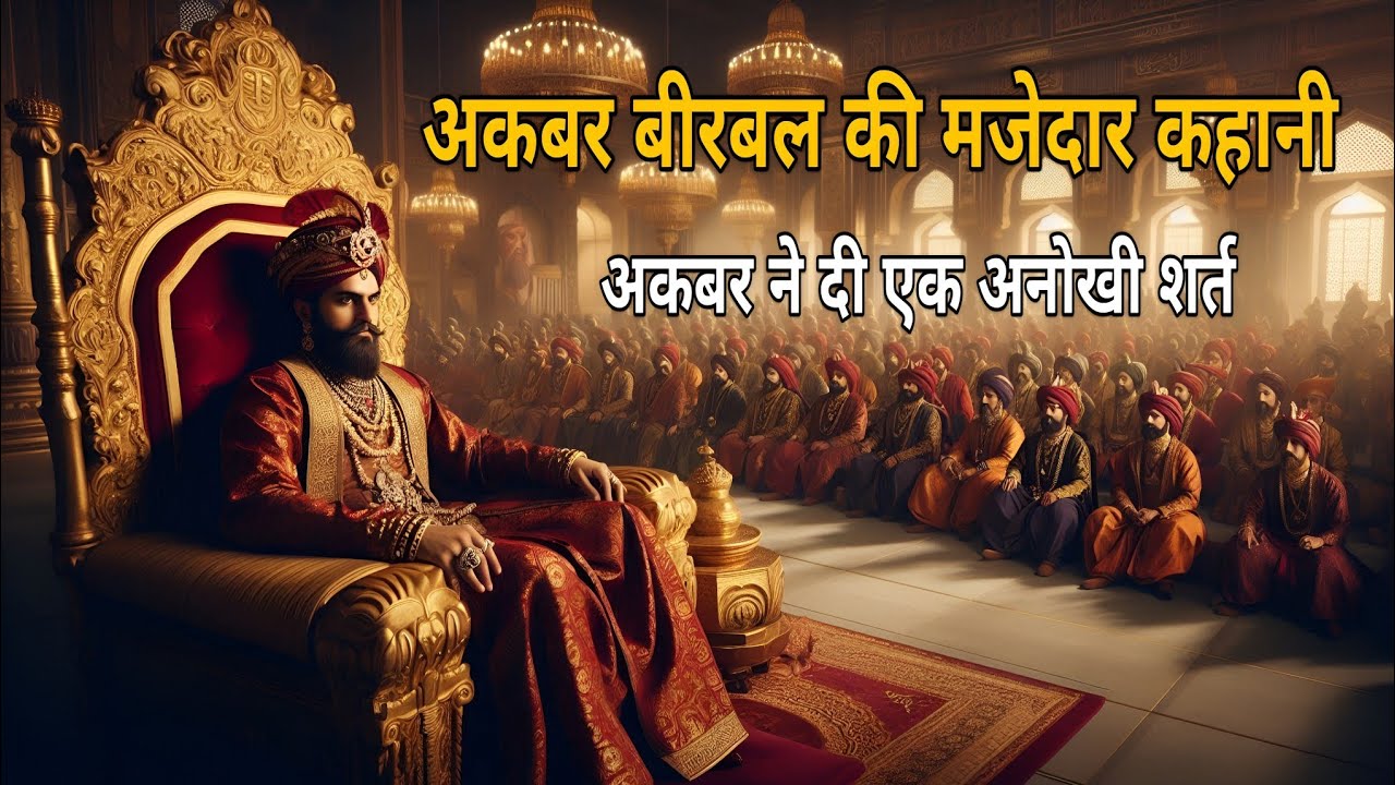 अकबर ने बीरबल को दी एक अनोखी शर्त जिससे उलझ गया बीरबल ओर खुदके ही जान में फंस गया | akbar birbal | 