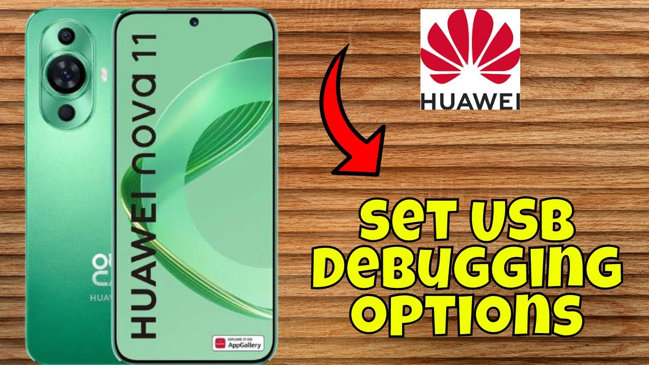Usb Debugging Settings how to use Huawei Nova 11 || How to set USB ...