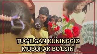 XOLIDA TO'RTLARI TUGʻILGAN KUNINGGIZ MUBORAK BO'LSIN