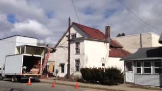 Roof Demolition at Fine Arts Theatre Place
