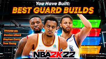 Top 5 Best Guard Builds in NBA 2K22 CURRENT GEN! MOST OVERPOWERED BUILDS IN NBA2K22! BEST BUILD 2K22