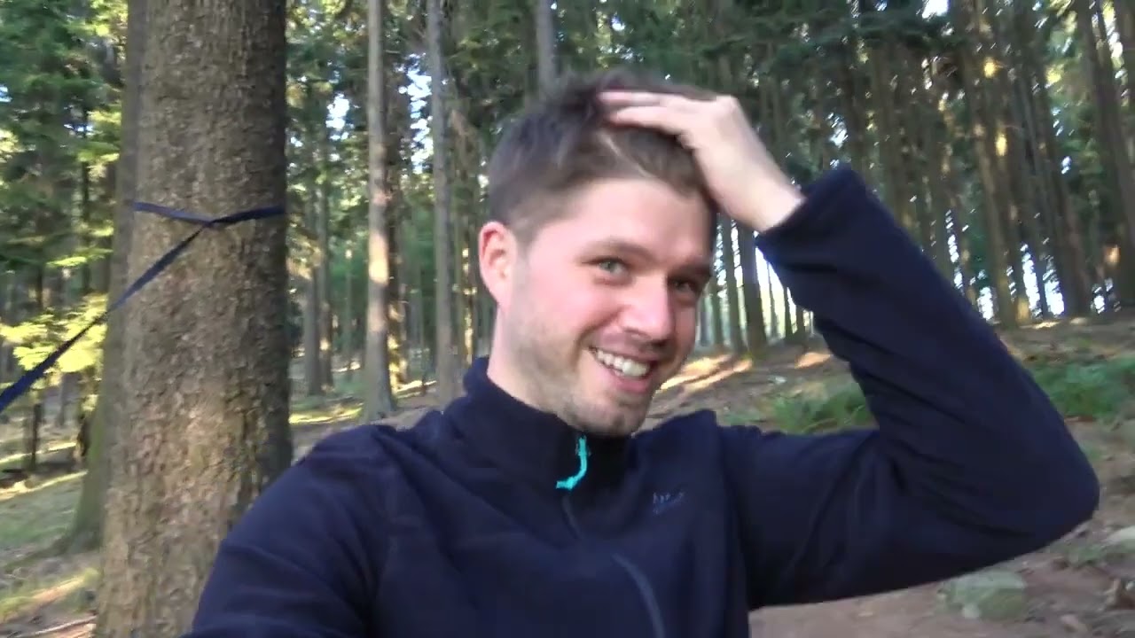 HAMMOCK CAMPING GEAR TEST IN WILD FOREST: Altkönig Taunus Frankfurt Germany | Sony A7III