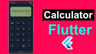 Calculator Flutter project a complete tutorial for beginners and intermediary . #flutter #mobileapps screenshot 1
