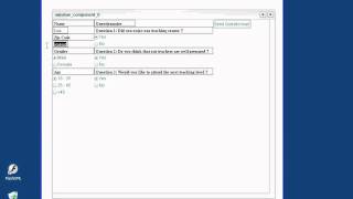 FlashiXML, a Flash interpreter for UsiXML screenshot 1