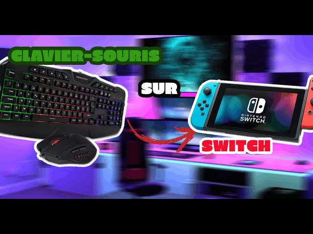 Tuto jouer CLAVIER SOURIS sur la Nintendo Switch! 