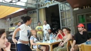 Dancing After Lunch At Cafe In Jerusalem - 3