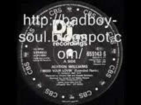 Alyson Williams I Need Your Lovin'