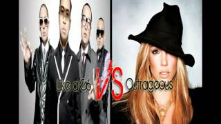 JR Presents: Far East Movement VS Britney Spears - Like A G6 VS Outrageous