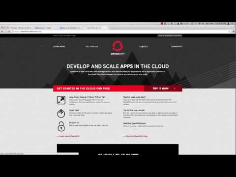 Using OpenShift with Cloud9