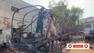 Handmade Isuzu Bus Production in Pakistan | Manufacturing of Isuzu Bus